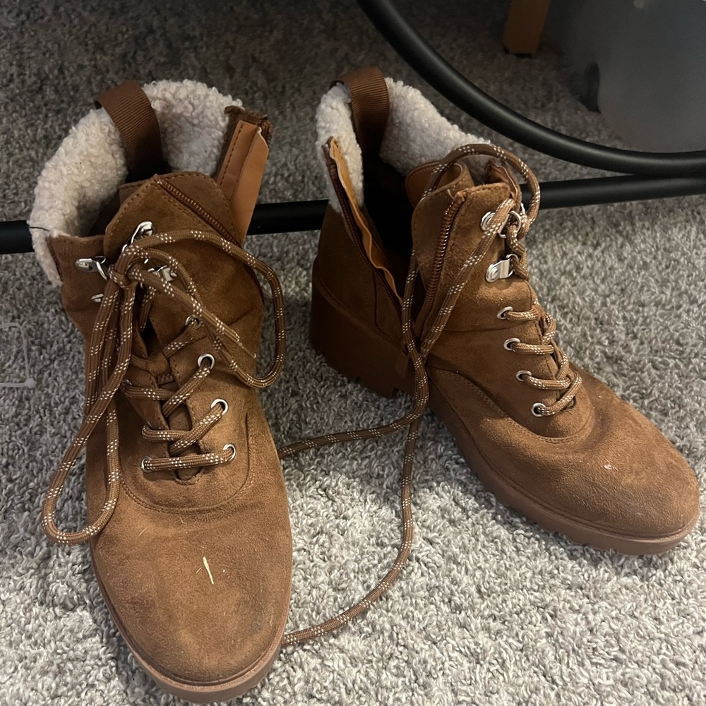 Brown boots